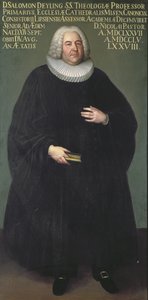 Superintendente Salomon Deyling (1677-1755) un teólogo de Leipzig de Unbekannt Unbekannt